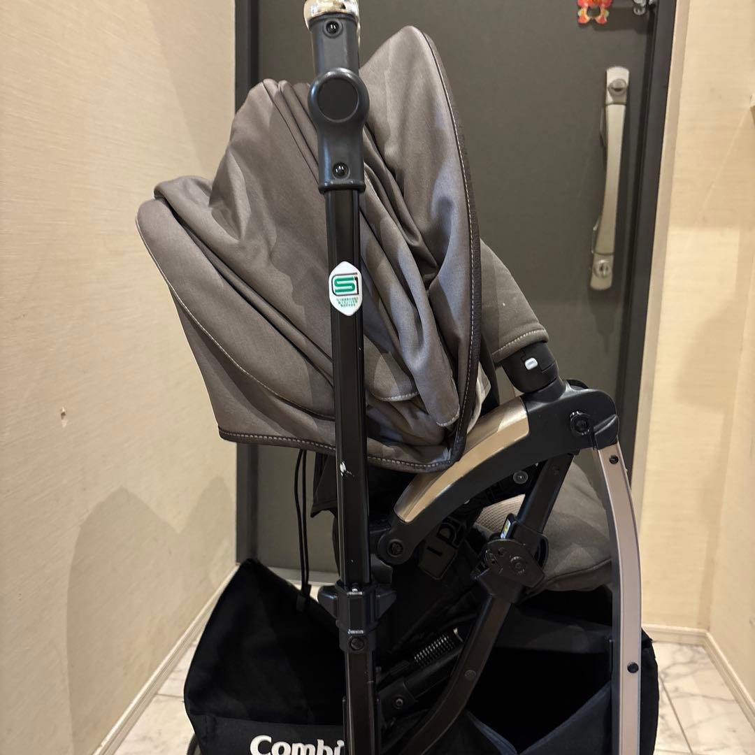 コンビ ベビーカー アンブレッタ 4キャス エッグクッション　セピアブラウン