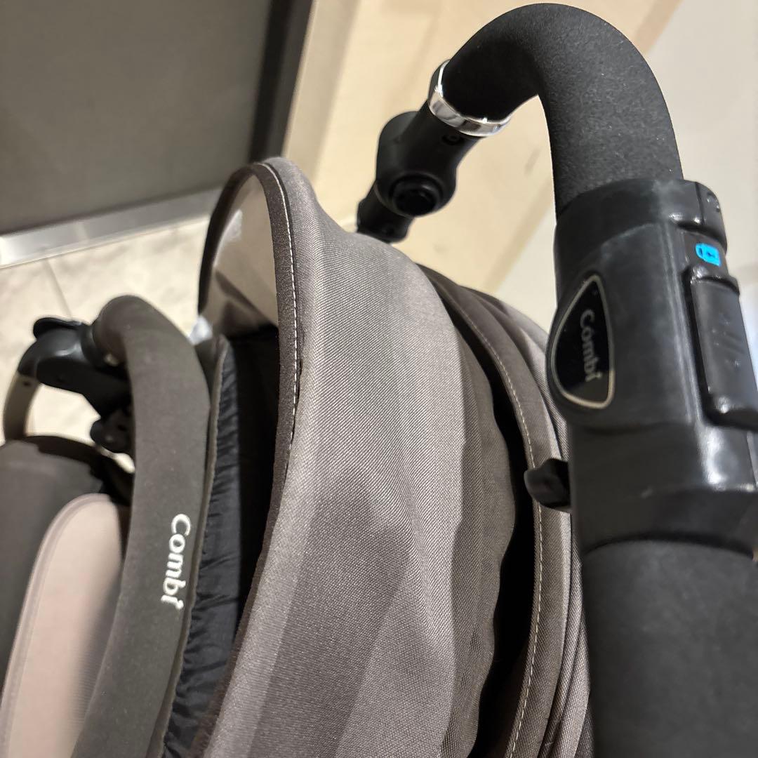 コンビ ベビーカー アンブレッタ 4キャス エッグクッション　セピアブラウン