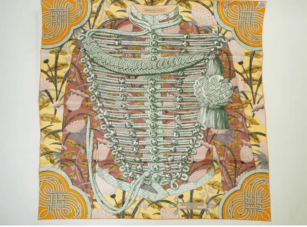 HERMES スカーフ カレ 90 カレ90 ダブルフェイス