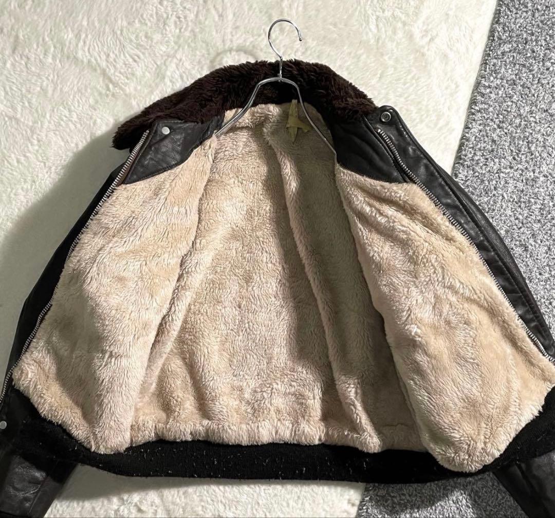 状態良好　SCHOTT　フライトジャケット　TYPE G-1　サイズ42　タロン