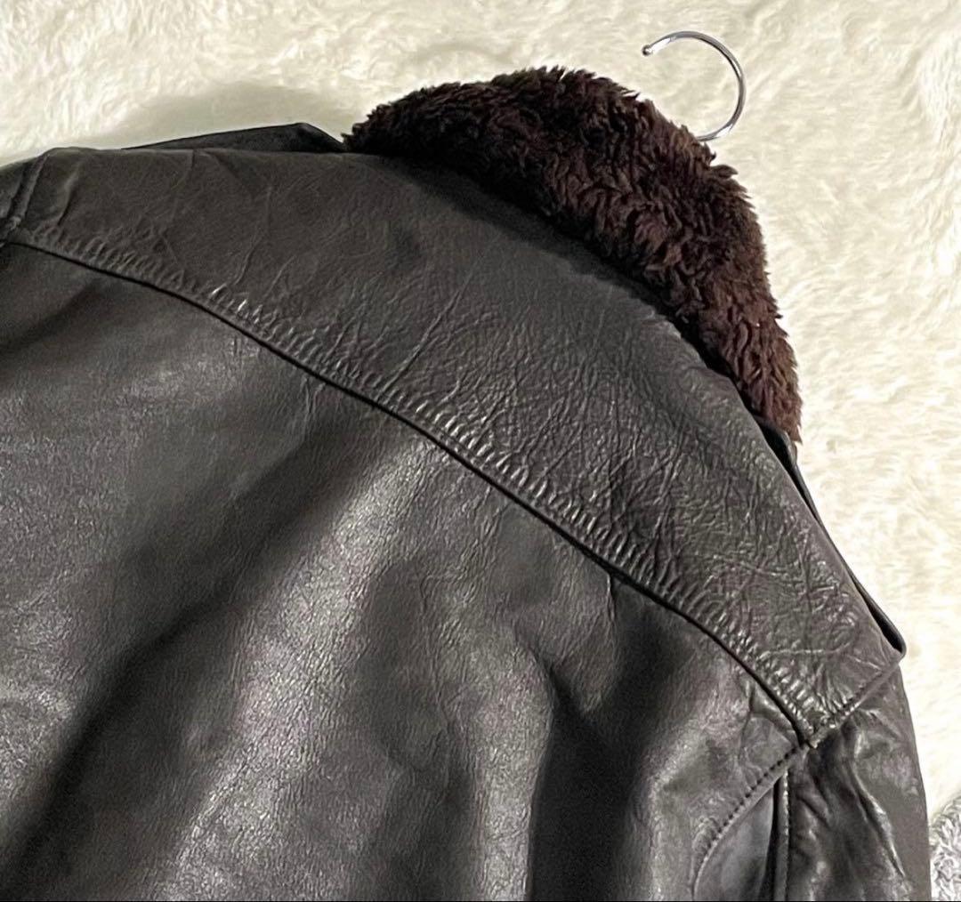 状態良好　SCHOTT　フライトジャケット　TYPE G-1　サイズ42　タロン