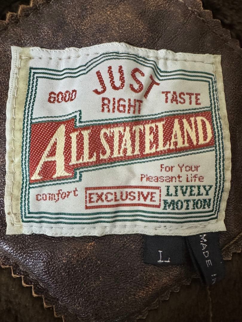 G-1 レザーフライトジャケット ボア襟・ライナー着脱可　羊革　vintage