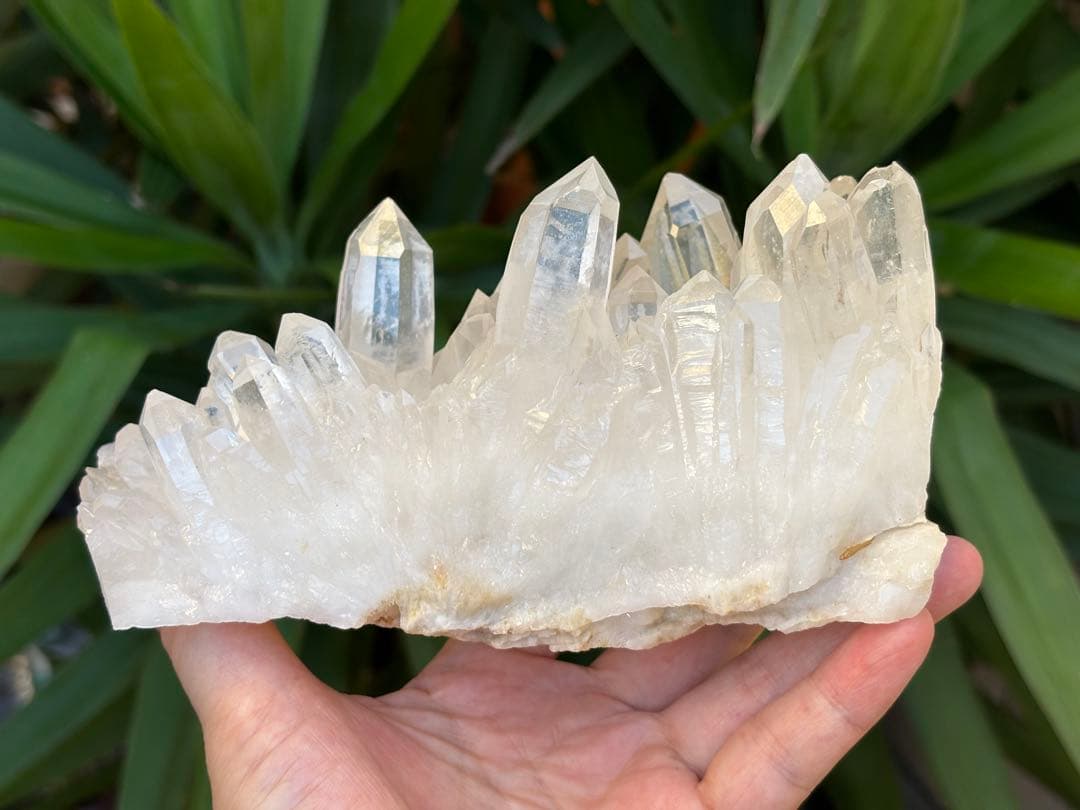 美しいクリアクォーツクラスター　1.111g ブラジル産　天然石　在庫処分