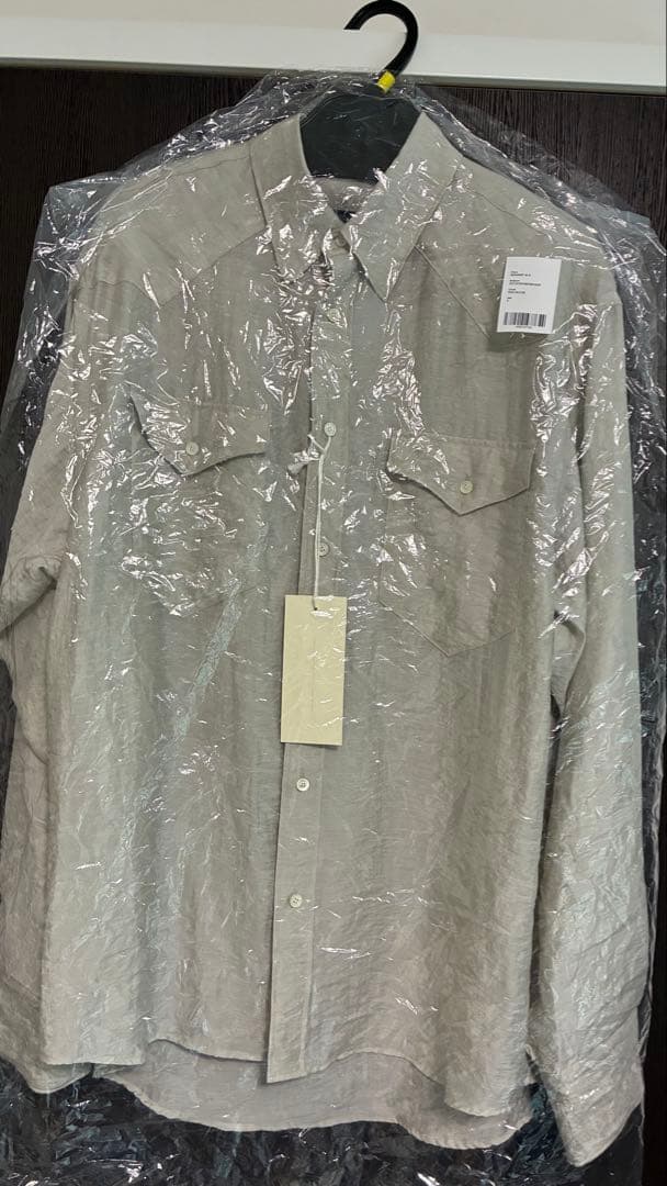 トップス SILK RAYON WESTERN SHIRT