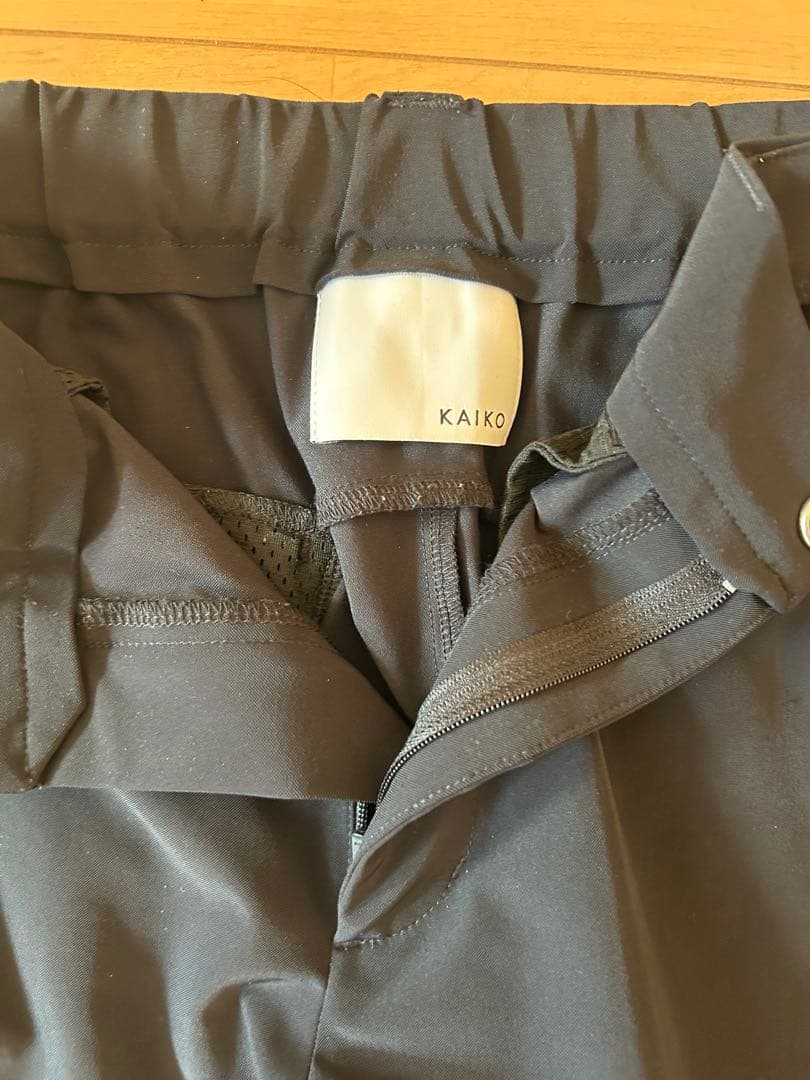 KAIKO assist #2 ナイロンパンツ　ブラック