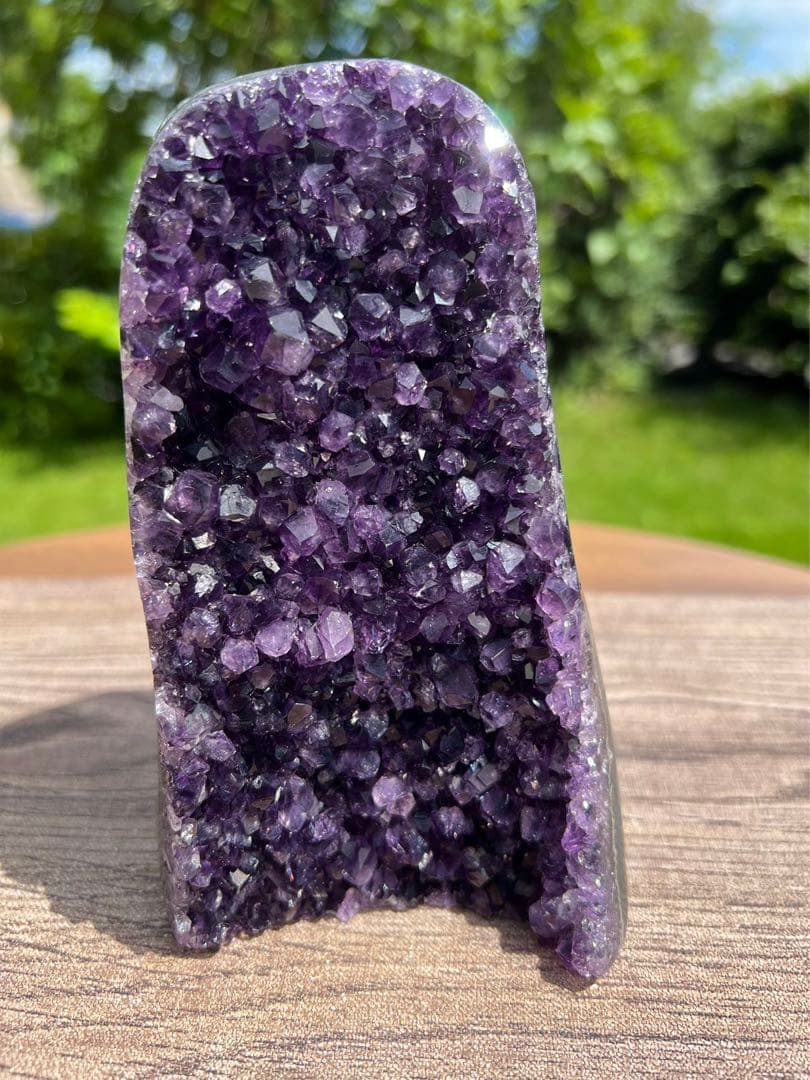 A724 高品質アメジストドーム クラスター ウルグアイ産 パワーストーン