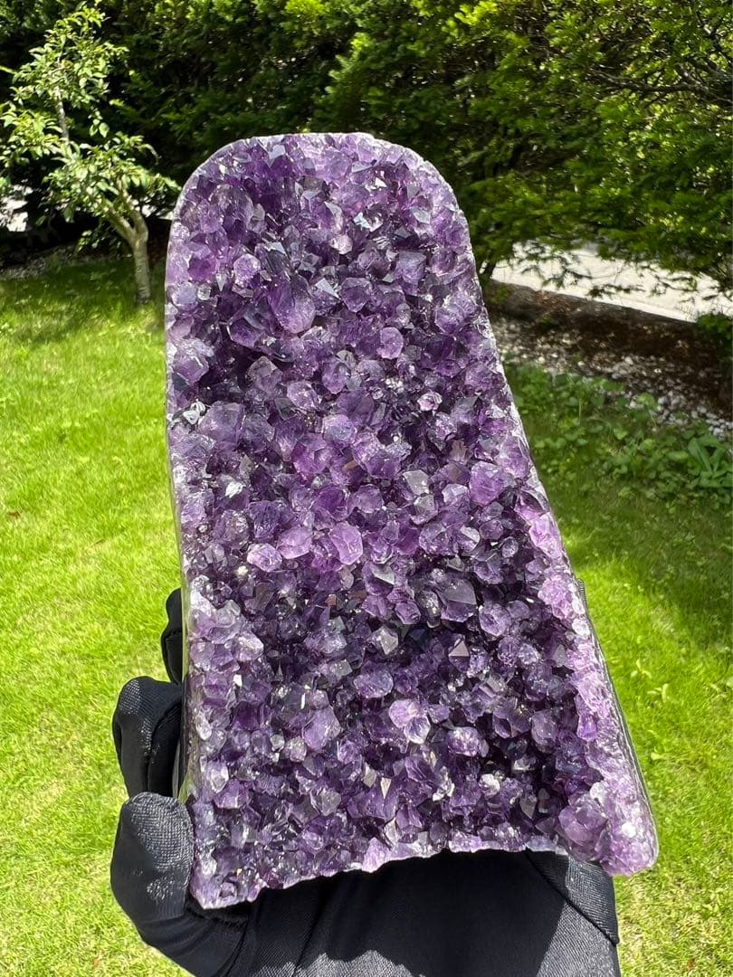 A724 高品質アメジストドーム クラスター ウルグアイ産 パワーストーン