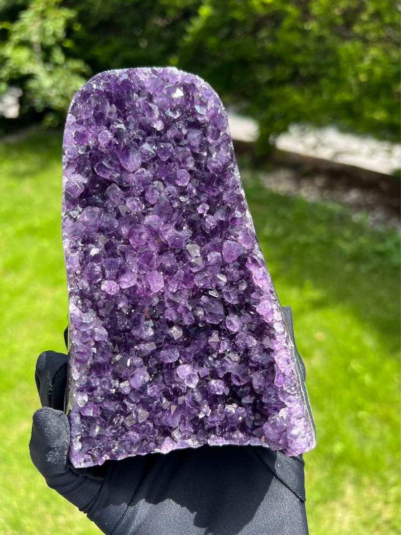 A724 高品質アメジストドーム クラスター ウルグアイ産 パワーストーン