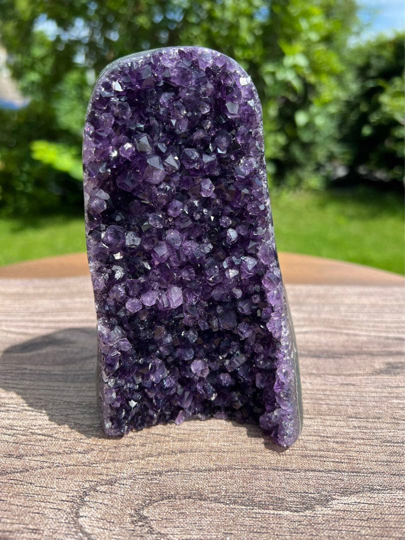 A724 高品質アメジストドーム クラスター ウルグアイ産 パワーストーン
