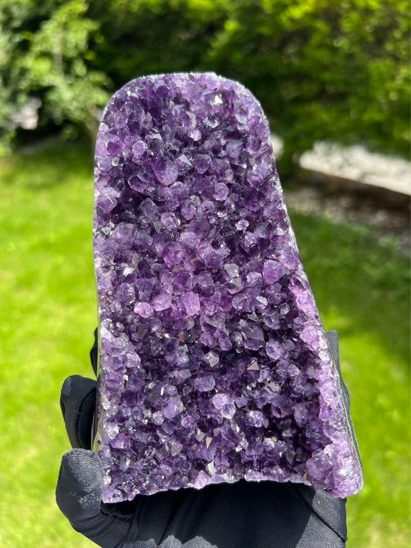A724 高品質アメジストドーム クラスター ウルグアイ産 パワーストーン