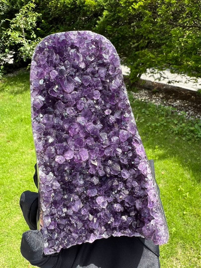 A724 高品質アメジストドーム クラスター ウルグアイ産 パワーストーン