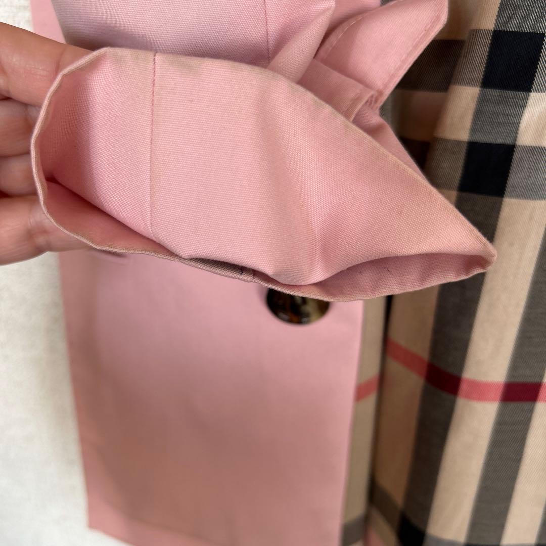 BURBERRY ピンク トレンチコート 40