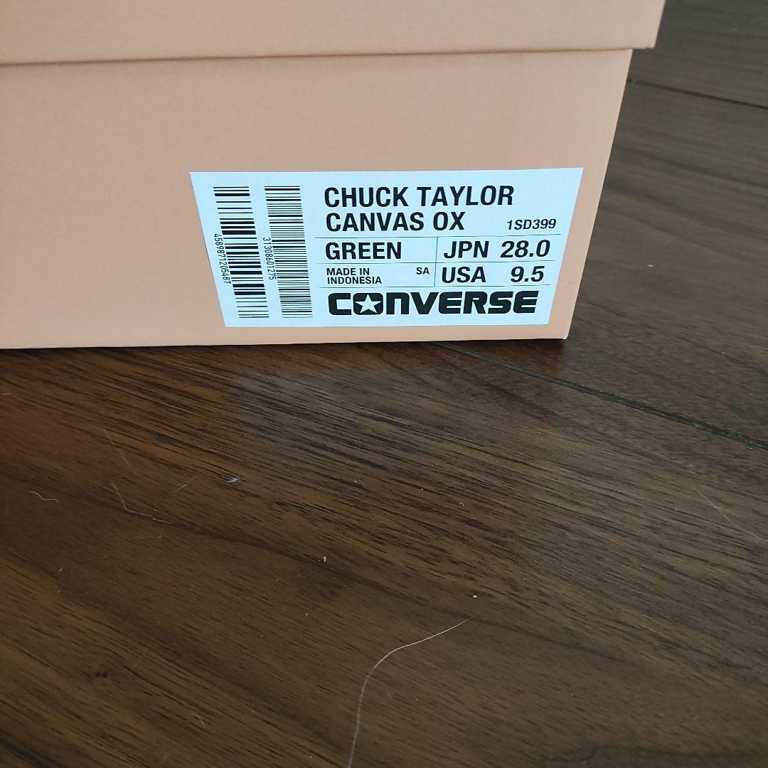 靴 CONVERSE CHUCK TAYLOR CANVAS OX 28.0cm