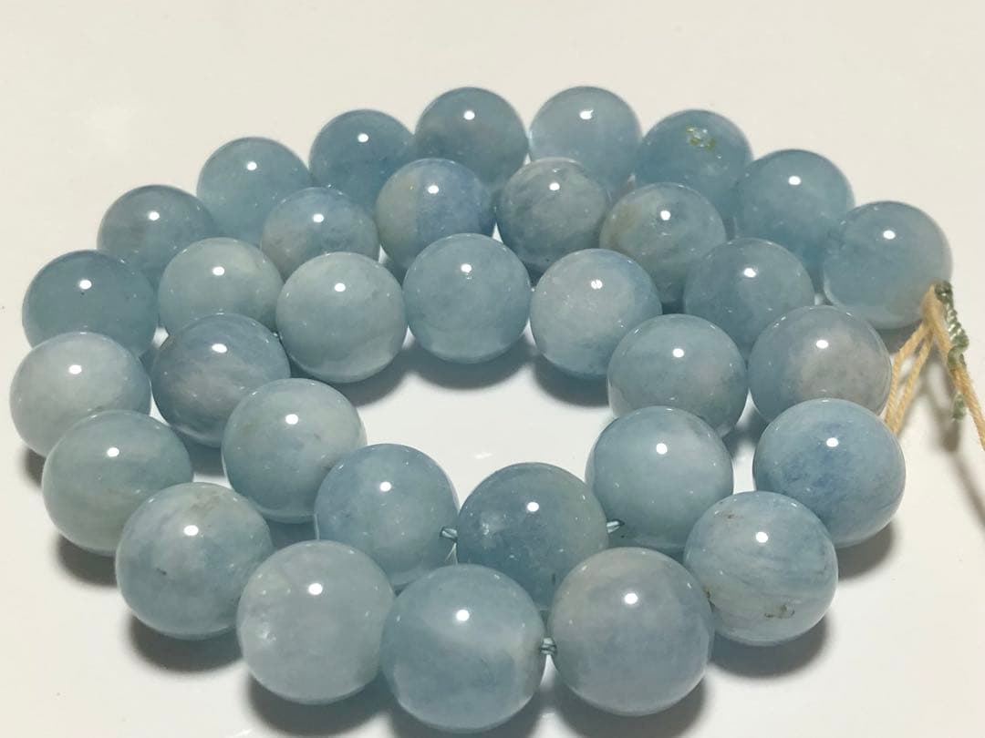 アクアマリン12mm１連約39cm