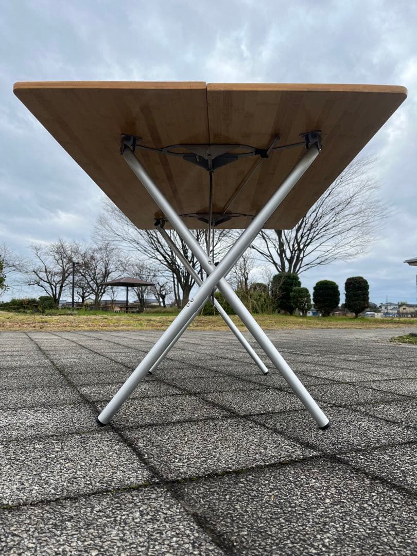  peak ワンアクションテーブルロング竹 　LV-015TR