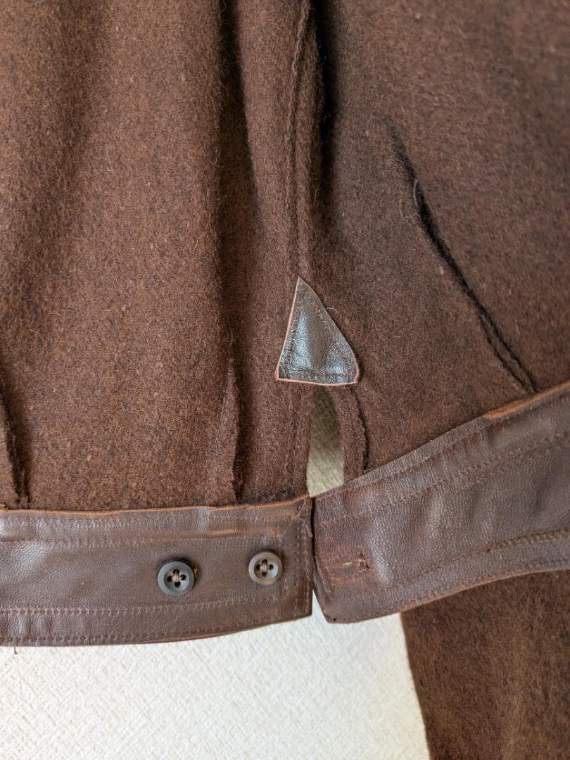 ジャケット・アウター Dead Stock 1940s French Motorcycle JKT