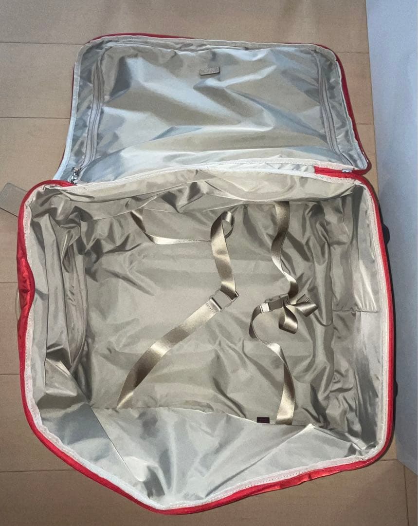 TUMI トゥミ ナイロン　コンパクト・ キャリーケース ソフトシェルレッド