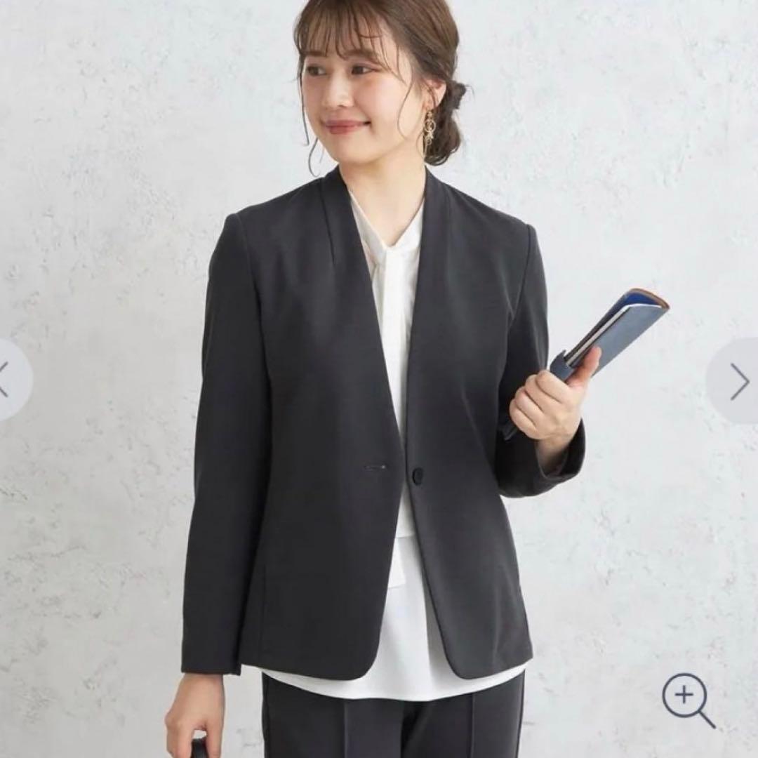 【未使用タグ付☆洗える】レディース ナイロンポンチパジャマスーツ セット 黒 S