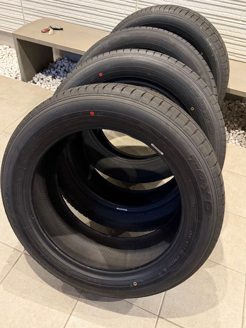 225/55R19 新車外しTOYOPROXES R4619インチ 夏タイヤ4本