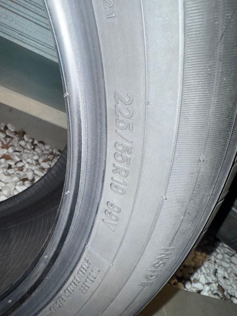 225/55R19 新車外しTOYOPROXES R4619インチ 夏タイヤ4本