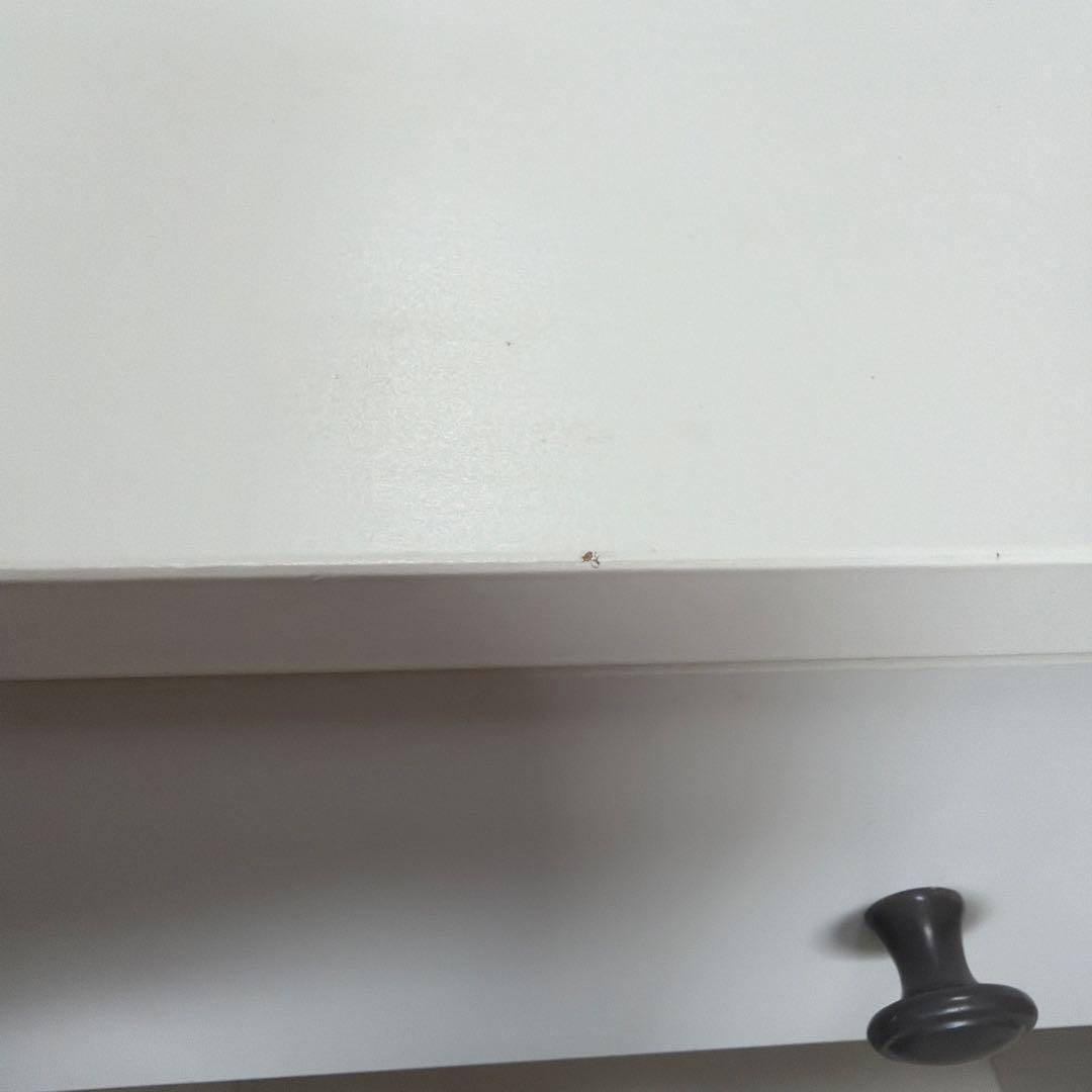 【イケア】IKEA HAUGA ハウガサイドテーブル ホワイト組み立て済