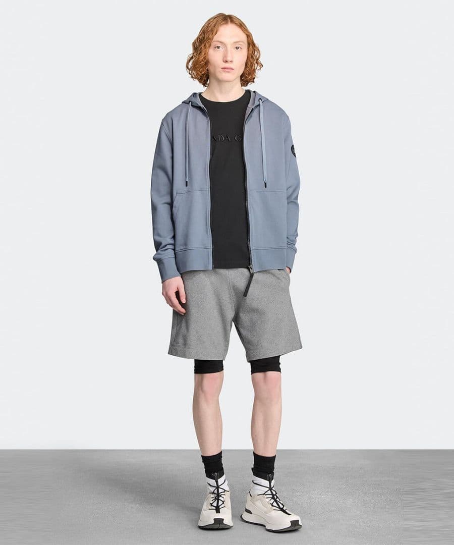 カナダグース ヒューロン フルジップ フーディー ブラックレーベル