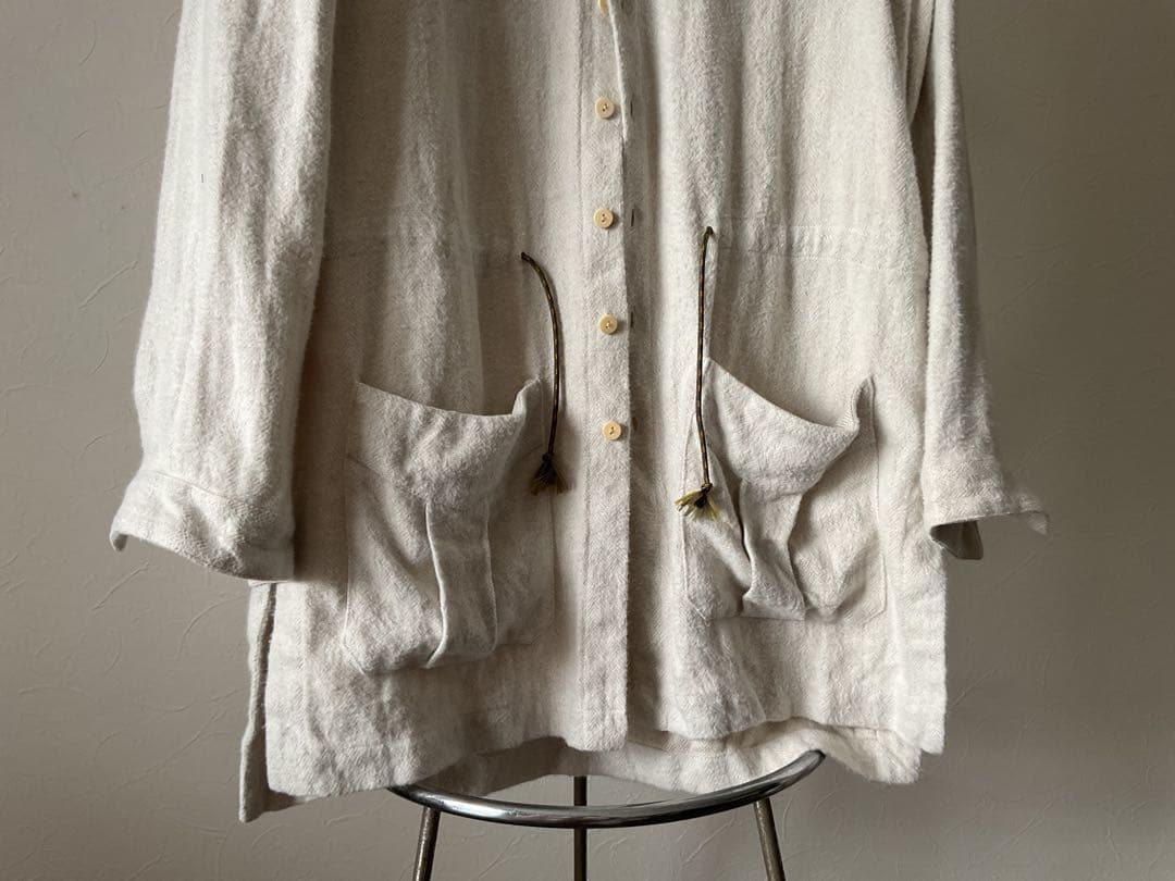 k*g様 blackbirdリネンのロングシャツ