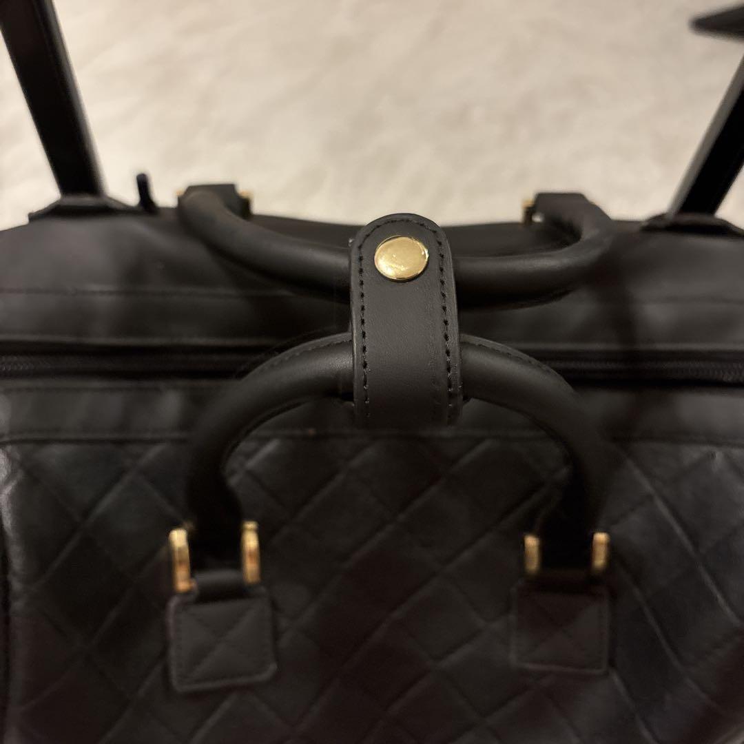 【美品】SWANY / スワニー　4輪　カート ダイヤキルティングキャリー