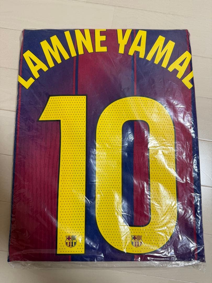 正規品25/26バルセロナ ラミンヤマルNo.10 オーセンティックユニフォーム