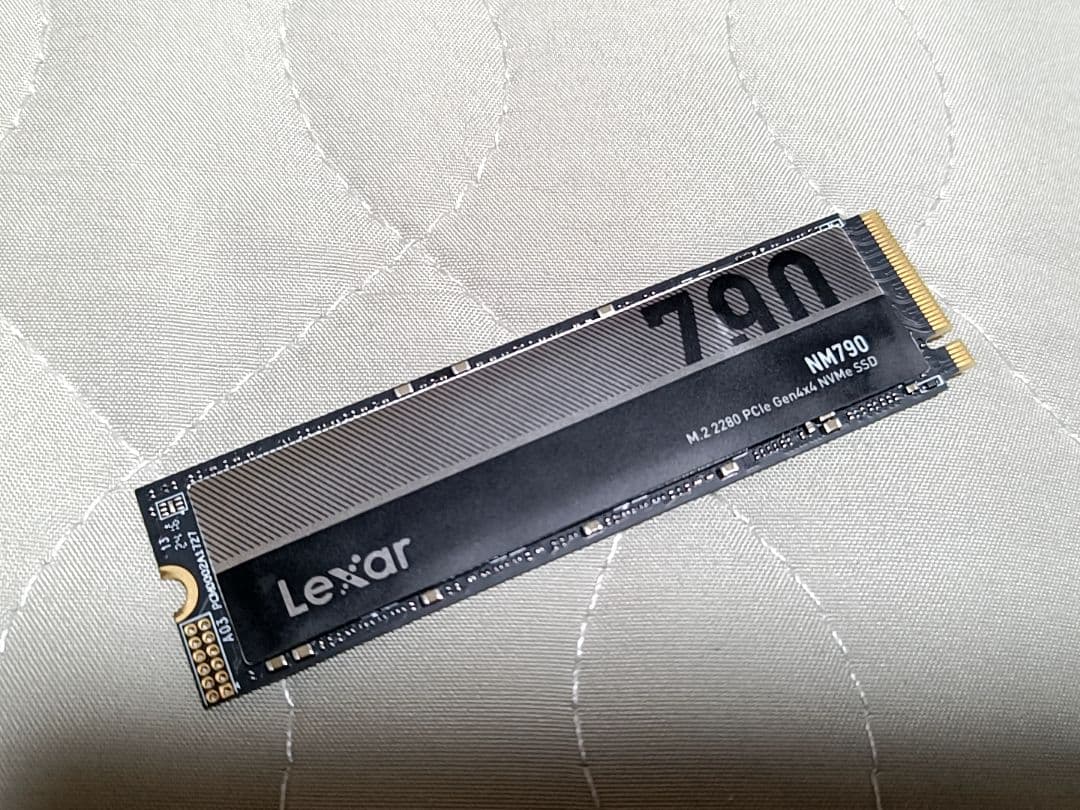 Lexar M.2 SSD 2TB NVMe DRAMレス NM790 レキサー