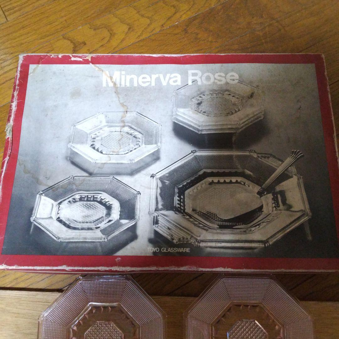 Minerva Rose 八角形皿 6枚セット