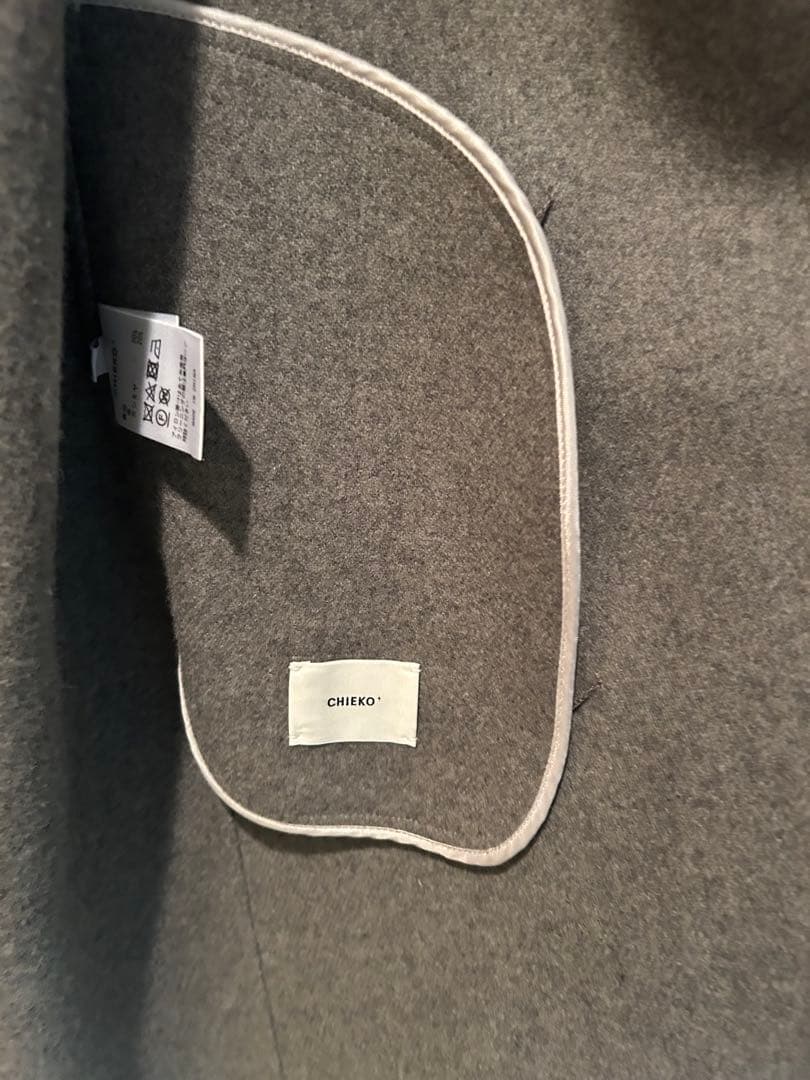 CHIEKO+ wool&cashmere  coat 36 美品