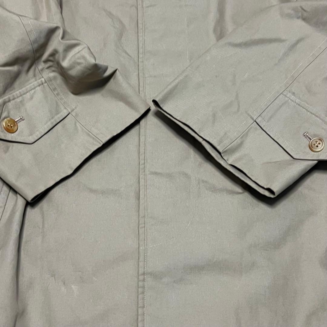 80s burberrys（バーバリー）ステンカラーコート/カーキ