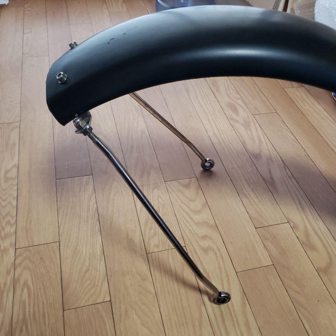 リアフェンダーアルミ　ステー付き　 バルカン400