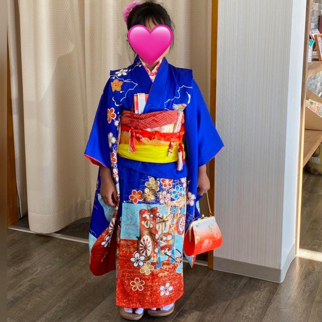 七五三 着物　女の子　7歳