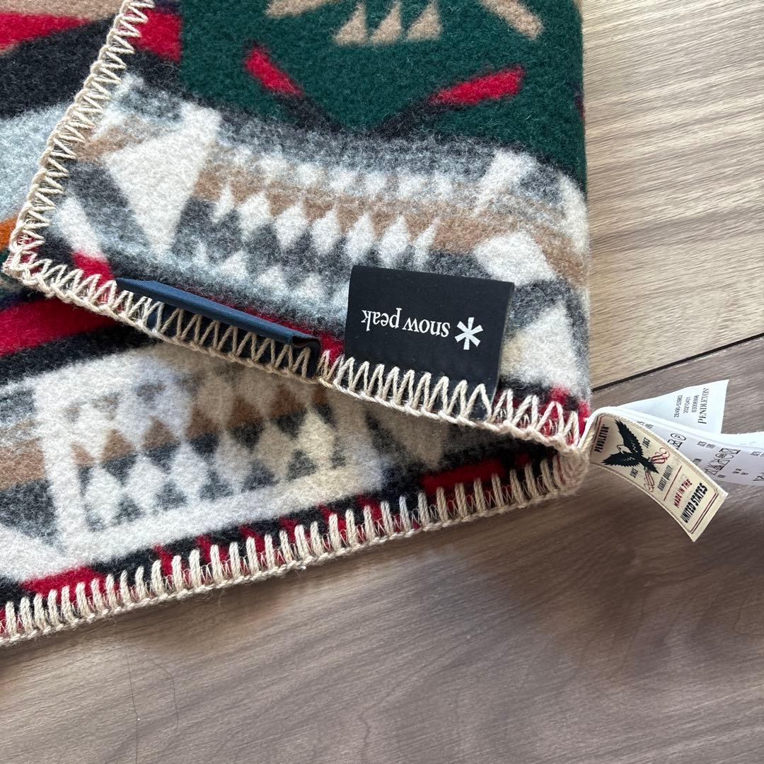 スノーピーク　ペンドルトン　ブランケット　膝掛け