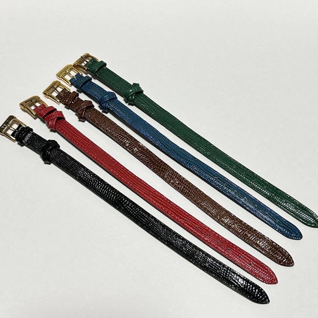 稼働/新品電池 FENDI カメレオン チェンジベルト 5色 クォーツ 640L