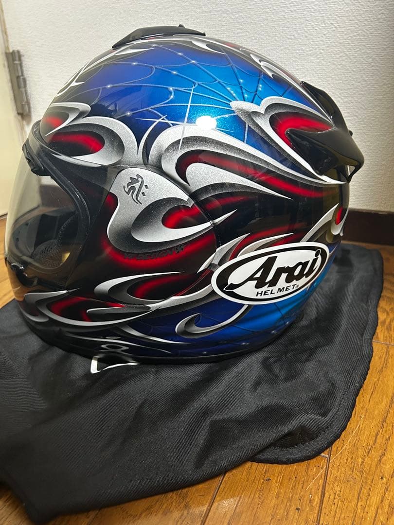 Arai フルフェイスヘルメット 青/黒/赤