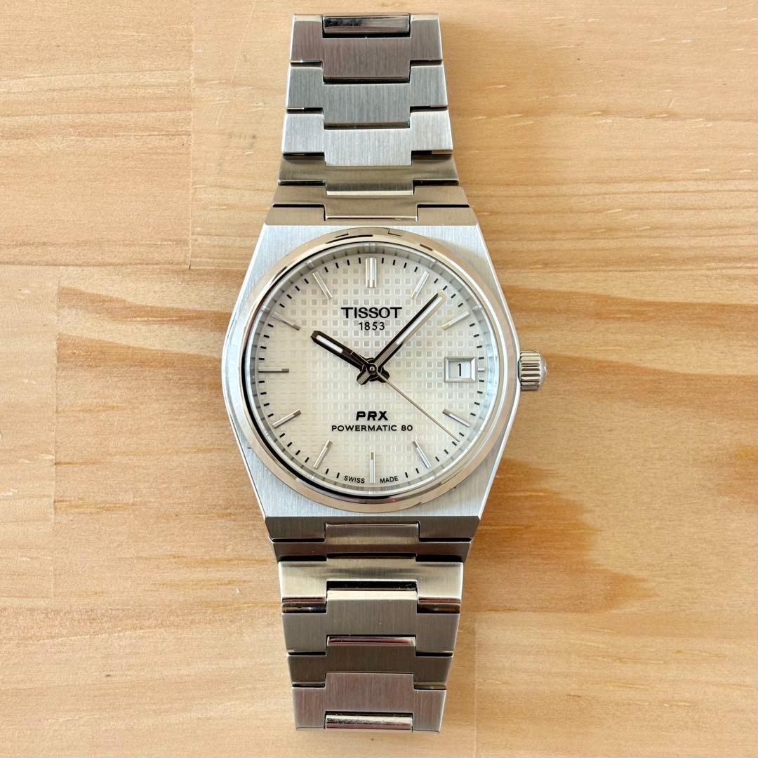 TISSOT PRX　マザーオブパール　35mm　ティソ