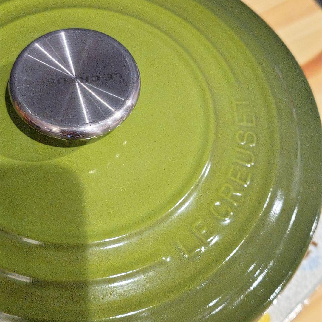 6／14迄ル・クルーゼ20センチ鍋　スチーマー　レシピ本　鍋敷き　★おまけ付き