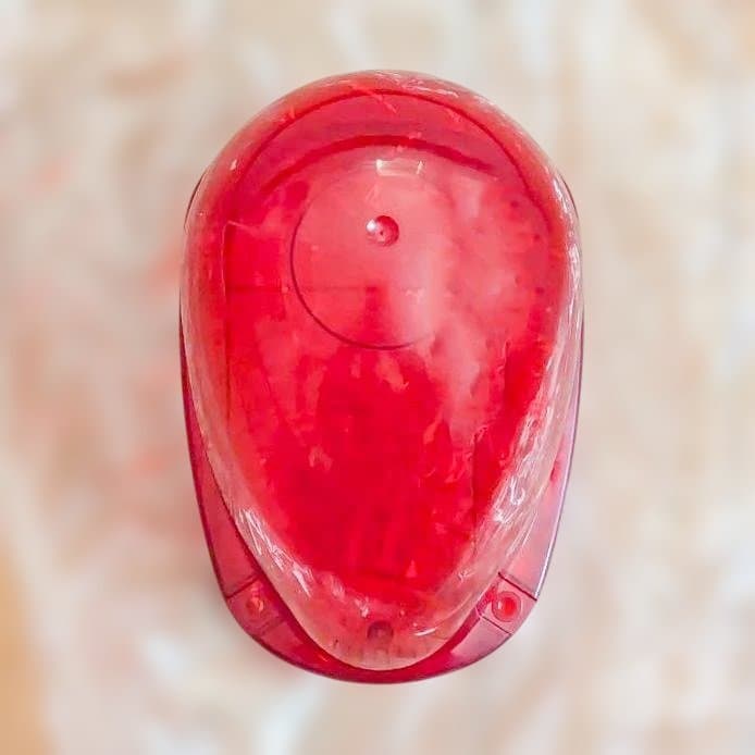 パトライト LED流線型回転灯用 赤色グローブ（中古）