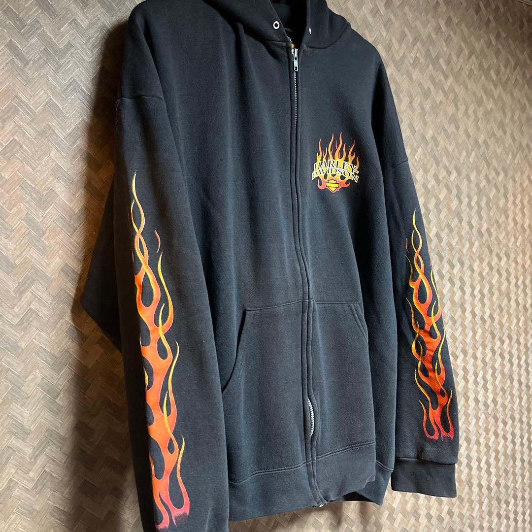 トップス 00s Vintage Harley Davidson Parker