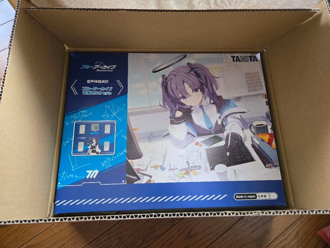 TANITA　タニタ 音声体組成計 ブルーアーカイブ　ブルアカ　ユウカ　体重計
