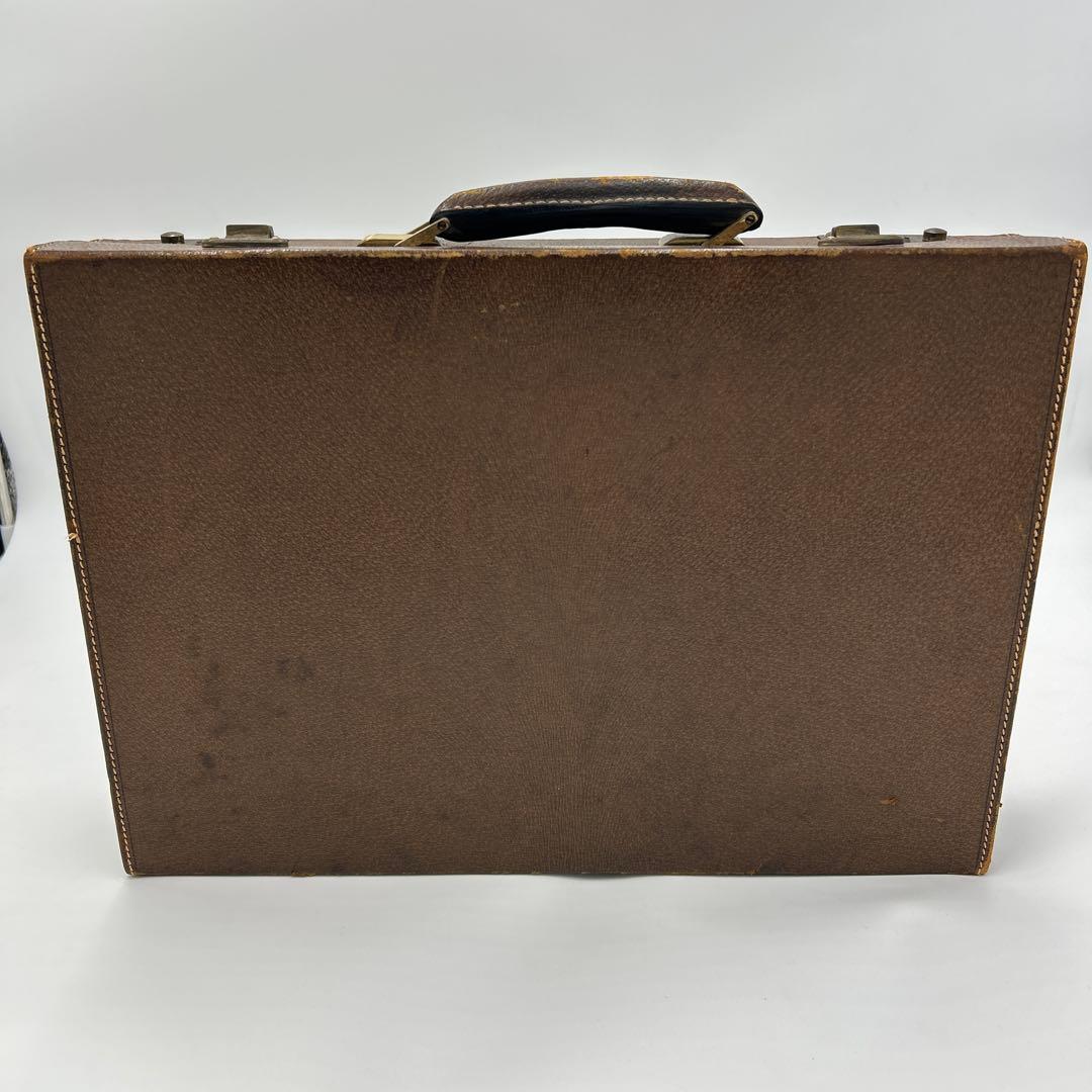 グッチ　レザー アタッシュケース オールドグッチ　ビジネスバッグ　ヴィンテージ