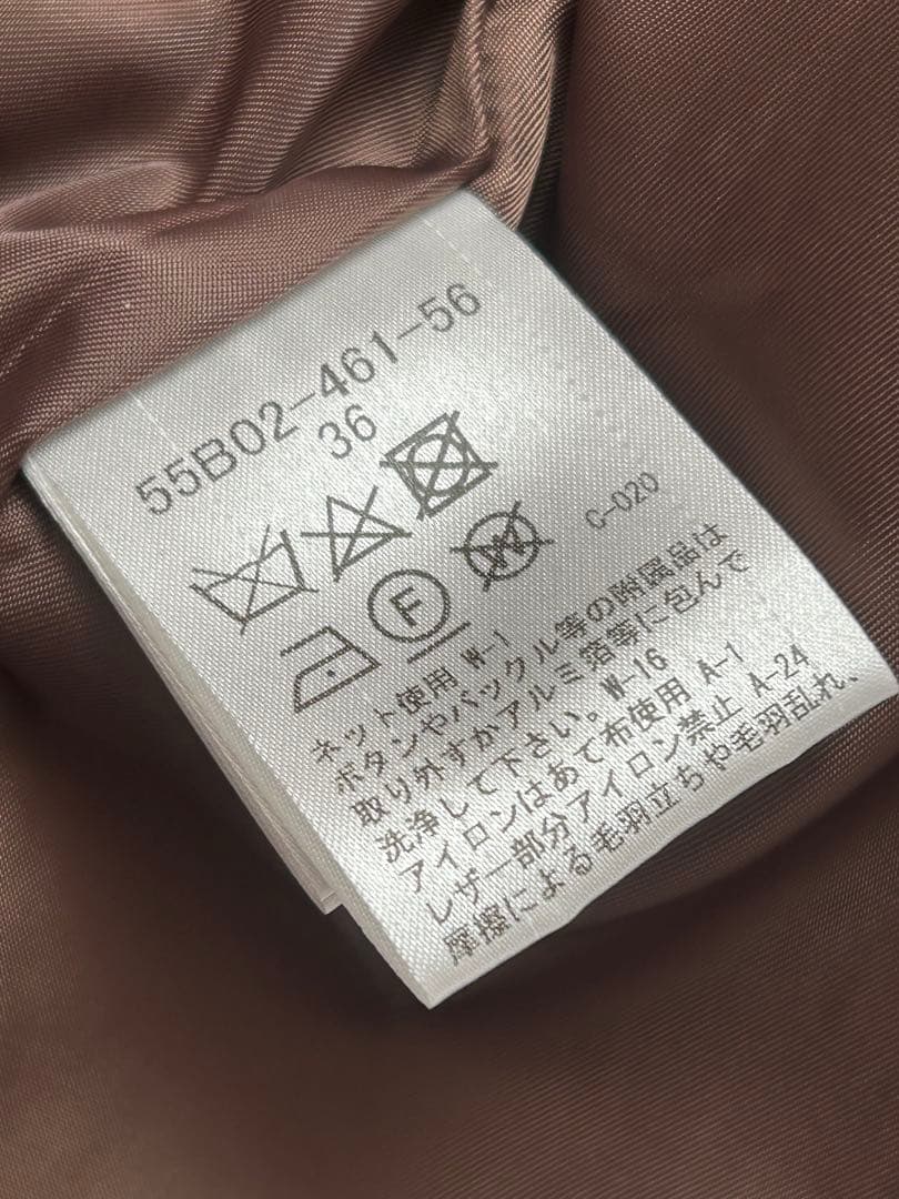 ブルーレーベル クレストブリッジ ショート ダッフルコート36