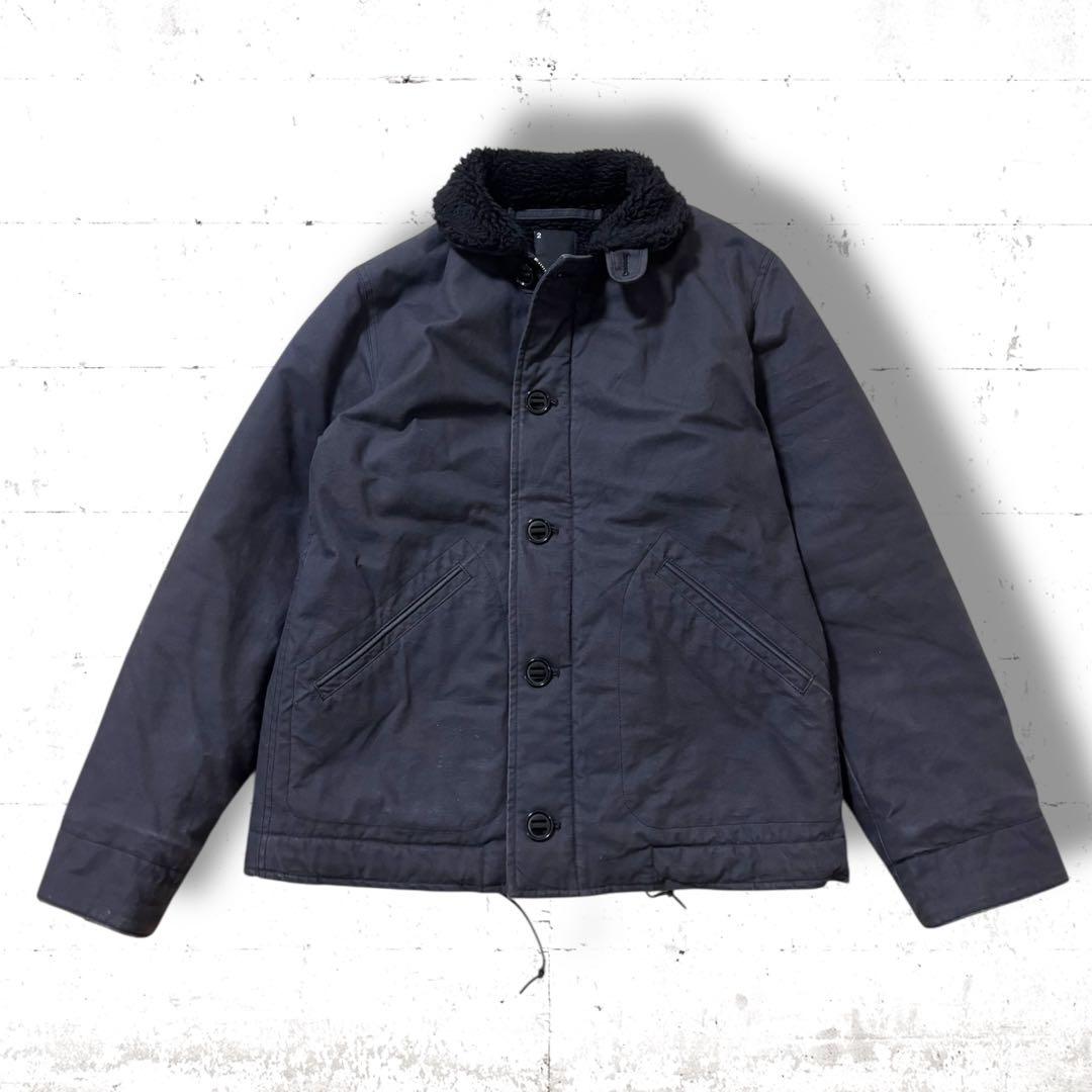 neighborhood N-1 デッキ　ジャケット　ボア　ブルゾン　フェード