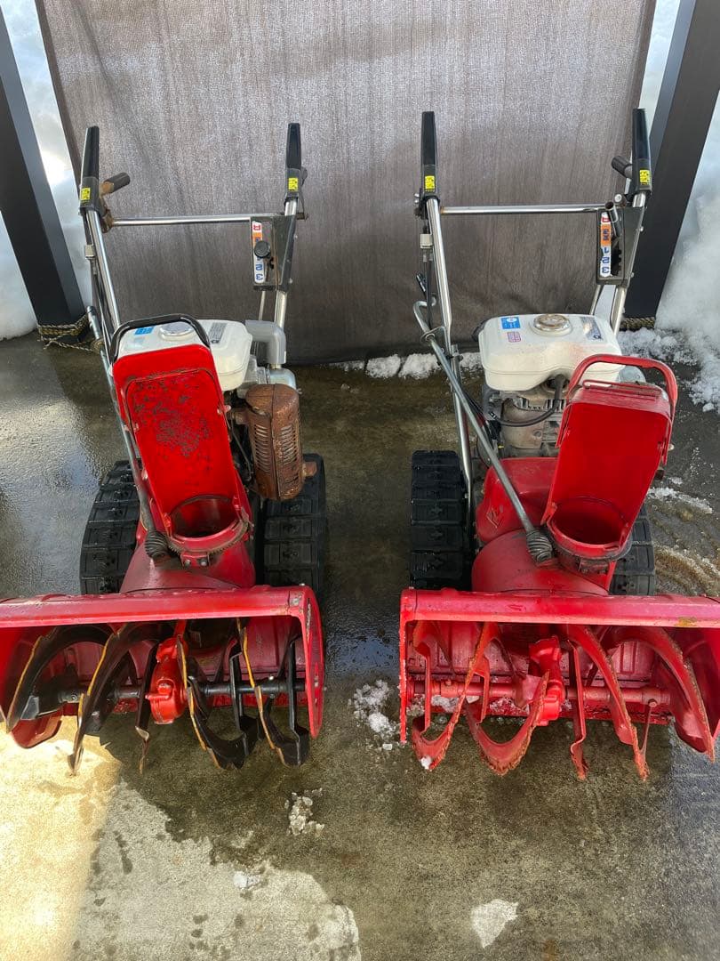 HONDA 除雪機 ガソリン HS50j スノーラ ジャンク　２台