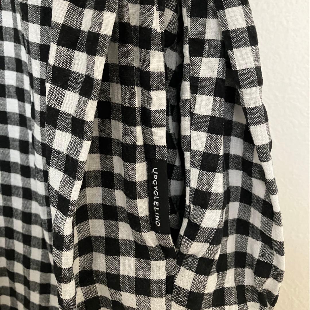 nest Robeギンガムサロペット