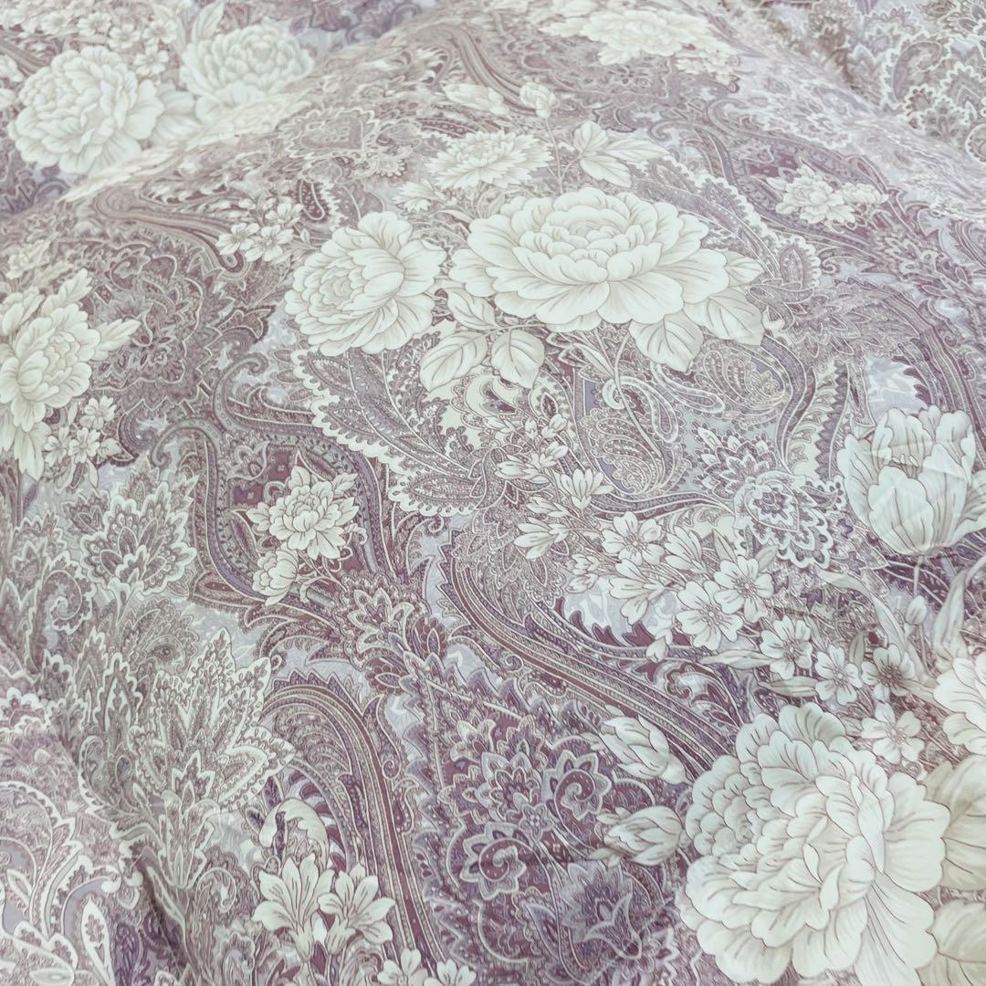 羽毛布団 ダブル ポーランド産ホワイトマザーグース 軽量生地 25883ピンク