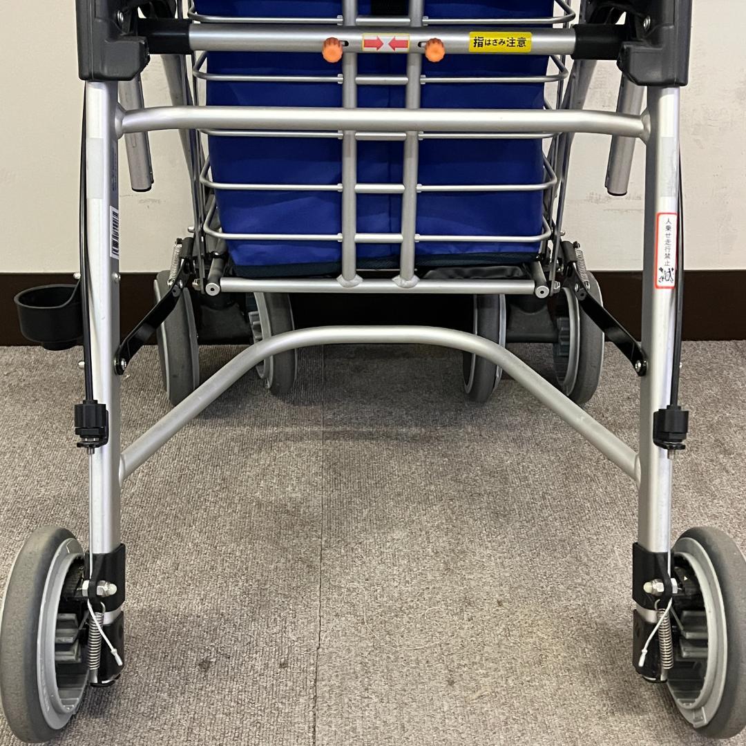 68 WAW07 TacaoF シルバーカー 折りたたみ 歩行車 ワゴンタイプ